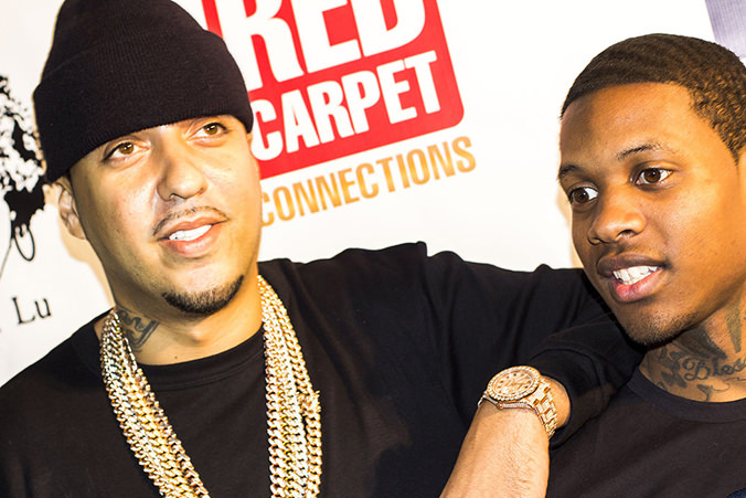 French Montana Attends Diddy's Pre Grammy Party 2014