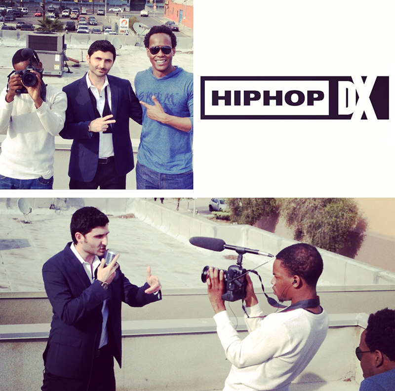 Nazo Bravo visit HipHopDX